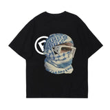 Punk Aesthetics Harajuku Graphic Print Y2K Cotton T-shirt