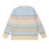 Men Sweater Striped Sweater Loose and Idle Casual Base