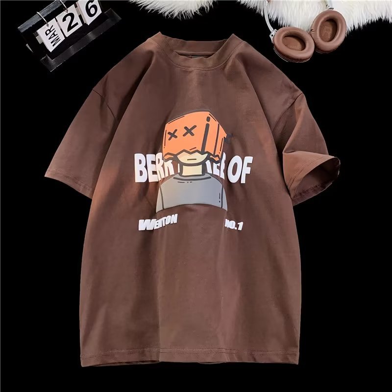 Men T Shirt Summer plus Size Heavy