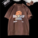 Men T Shirt Summer plus Size Heavy