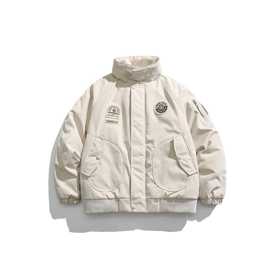 Unisex Coat Pilot Loose Couple