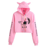 Nipsey Hussle Hoodie Rap Loose Cat Ears Sweater for Women
