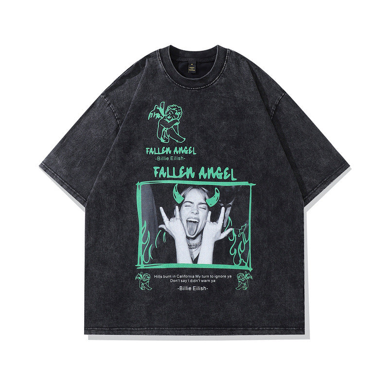 Men T-Shirt Billie Eilish Print