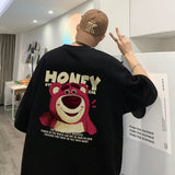 Men T Shirt Heavy Cotton Vintage Oversize