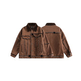 Unisex Coat Winter Lamb Wool Padded Coat