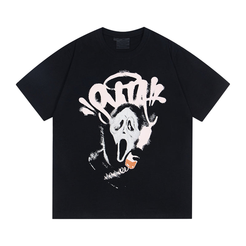 Syna World T-shirt central cee logo print loose T-shirt