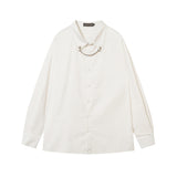 Long Sleeve Necklace Decoration Oversize