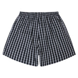 Men Shorts Plaid Casual Sports Shorts Punk Loose