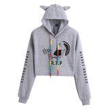 Nipsey Hussle Hoodie Rap Loose Cat Ears Sweater for Women