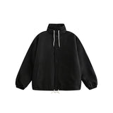 Unisex Coat Leisure Loose Stand Collar Coat Winter