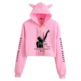 Nipsey Hussle Hoodie Rap Loose Cat Ears Sweater for Women