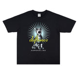 Rock Star T Shirt Deftones Sub-Tone Rap Print Pure Cotton Loose T-shirt Men's and Women's Fashion Short Sleeve