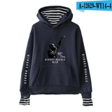 Nipsey Hussle Hoodie Rap Singer Trend False Two-Piece Sweaters