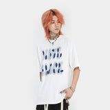 After Prom Shirt Short Sleeve Letter Towel Embroidery T-shirt Printed Loose Casual