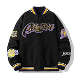 NBA Jacket with All Teams Patches NASA Joint-Name Ke Baseball Uniform Basketball Jacket