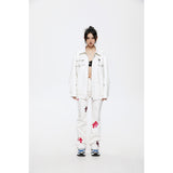 Unisex Pu Jacket Rock Biker's Leather Jacket