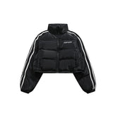 Unisex Coat Stand-up Collar Thick