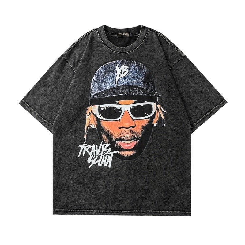 Men T-Shirt Vintage Fashion