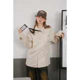 Unisex Shirt Loose Lapels Coat