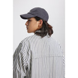 Unisex Shirt Vintage Stripe Baggy Coat