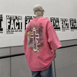 Men T Shirt Vintage Dirty Pink Heavy Cotton