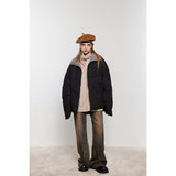 Unisex Coat Winter Warm Couple Loose