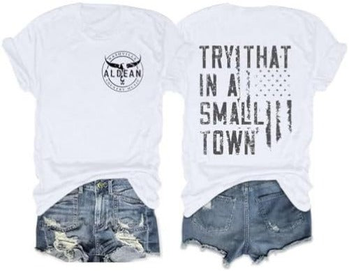 Pairxily Womens Oversized Graphic Country Concert Tees