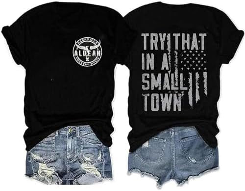 Pairxily Womens Oversized Graphic Country Concert Tees