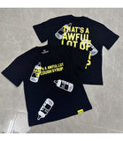 Cough Syrup T Shirts Direct Injection Hot Diamond Short Sleeves