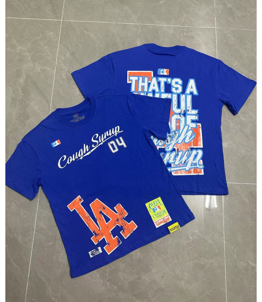 Cough Syrup T Shirts Direct Injection Hot Diamond Short Sleeves