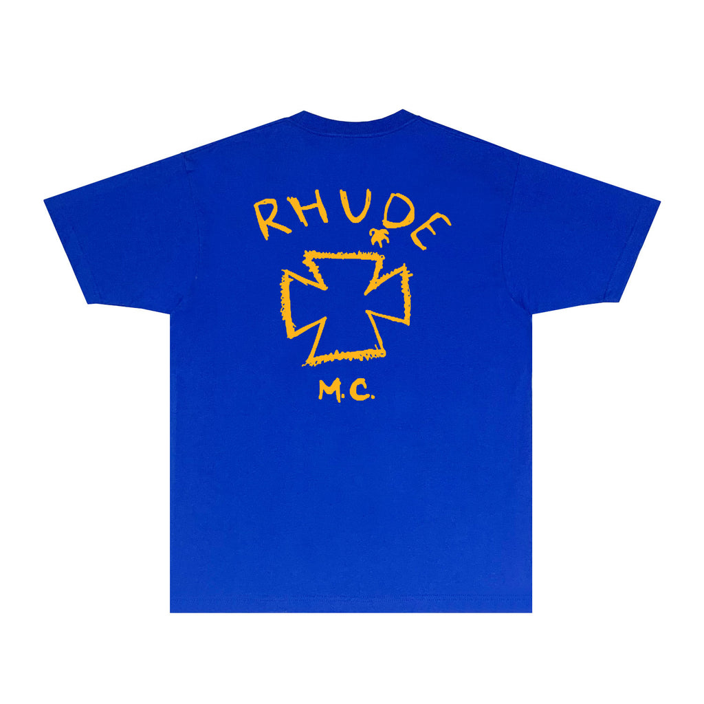 Rhude T Shirts Printed Trendy Pure Cotton