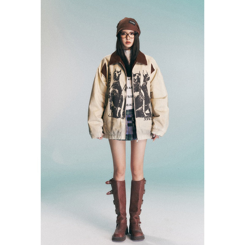 Unisex Coat Pine Winter Cotton