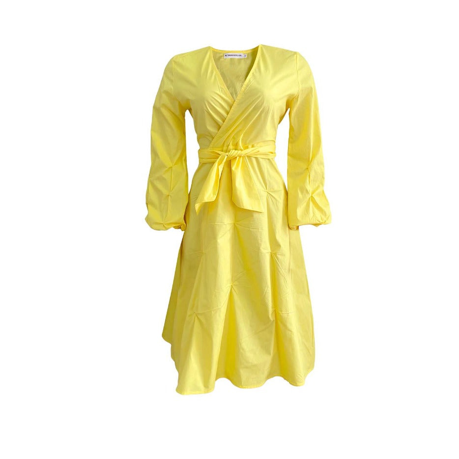 Women Dress Puff Sleeve Dress