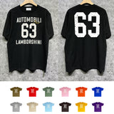 Rhude T Shirts Printed Trendy Pure Cotton