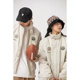 Unisex Coat Pilot Loose Couple