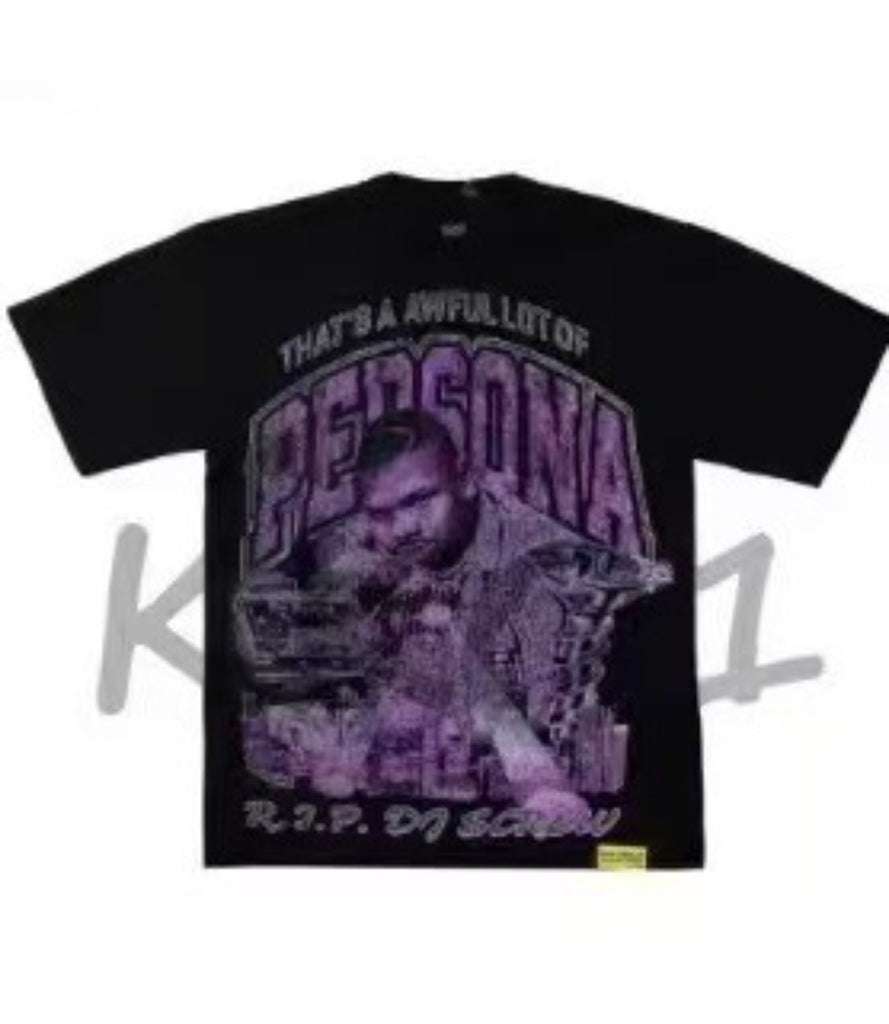 Cough Syrup T Shirts Direct Injection Hot Diamond Short Sleeves