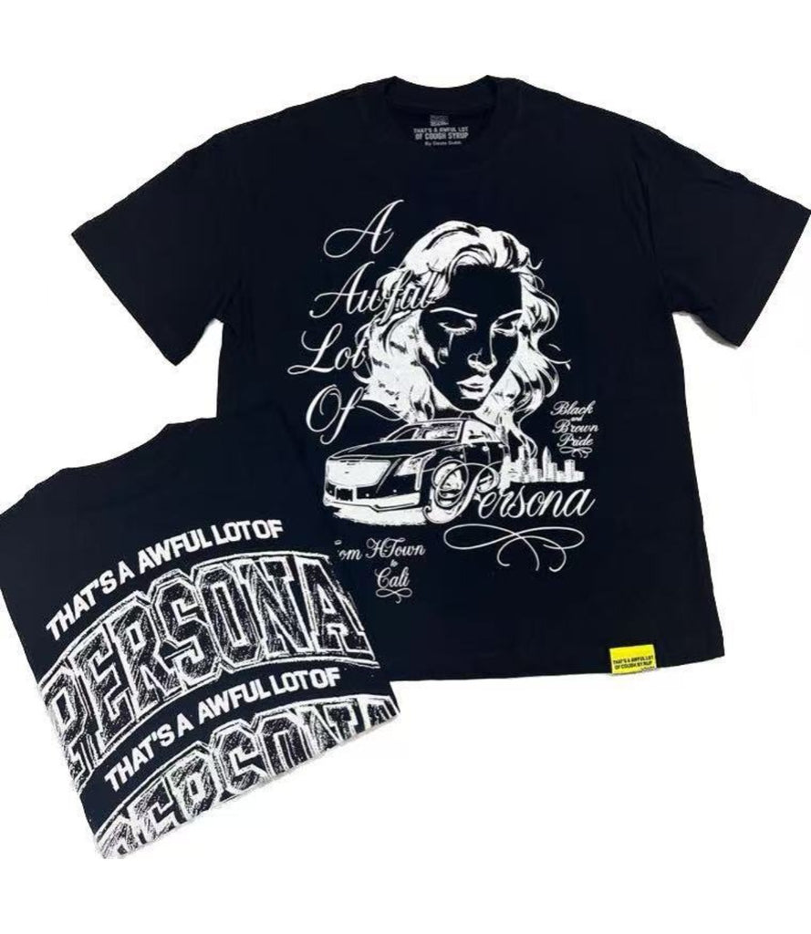 Cough Syrup T Shirts Direct Injection Hot Diamond Short Sleeves