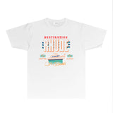 Rhude T Shirts Printed Trendy Pure Cotton