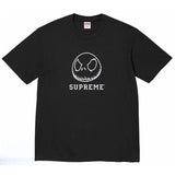 Supreme Men's Alphabet Cartoon Printed Cotton T-shirt Couple