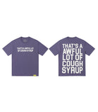 Cough Syrup T Shirts Direct Injection Hot Diamond Short Sleeves