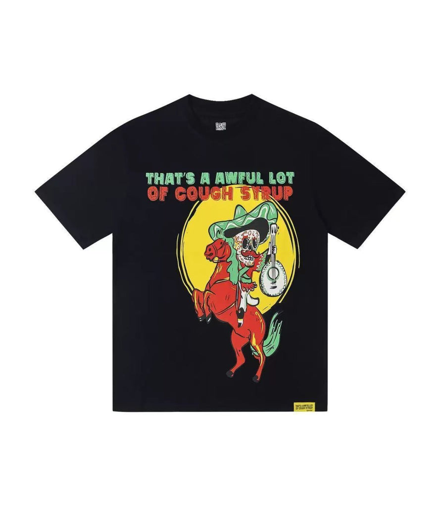 Cough Syrup T Shirts Direct Injection Hot Diamond Short Sleeves