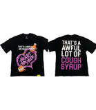Cough Syrup T Shirts Direct Injection Hot Diamond Short Sleeves