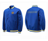 NBA Jacket with All Teams Patterns Warriors Lakers Basketball Wear Loose Thin
