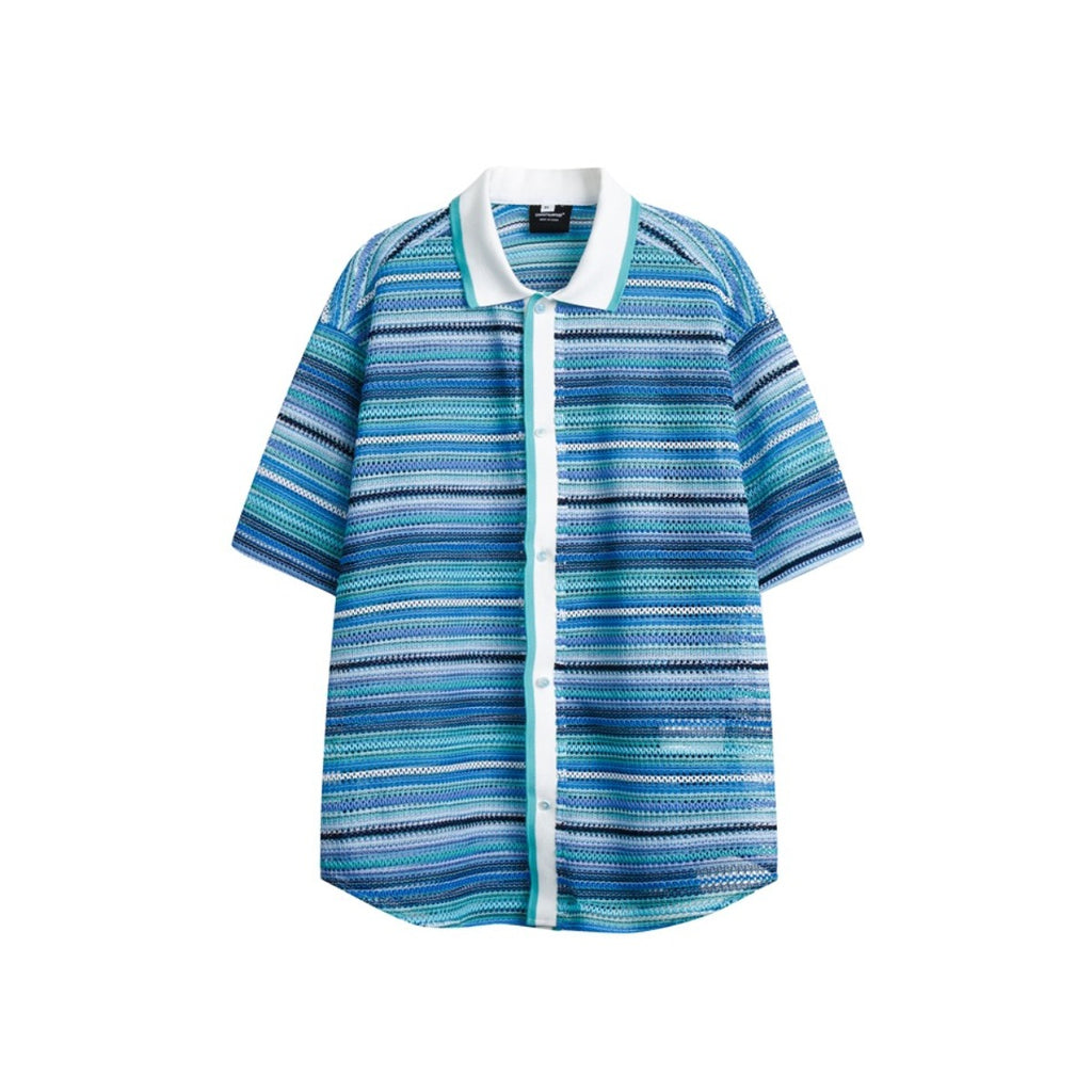 Unisex Shirt Vintage Cardigan Knitted Coat