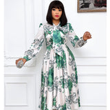 Women Dress Printed Dress plus Size Dress