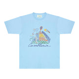 Casablanca T Shirts Fashion Print Street