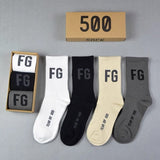 Men socks cotton knee socks