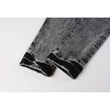 Purple Brand Jeans Pure Cotton High Street Trend #9105