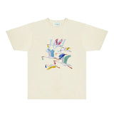 Casablanca T Shirts Fashion Print Street