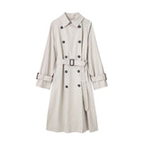 Women Trench Coat British Style Loose Trench Coat